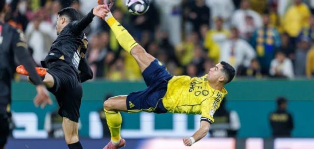 رونالدو يحصد جائزة هدف الموسم في دوري روشن